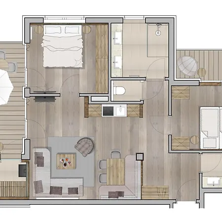 Lägenhetshotell Private Homes Alpin